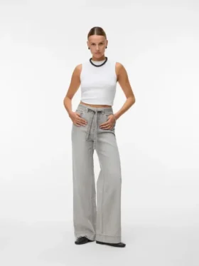 Vmkathy Super High Rise Wide Leg Fit -farkut