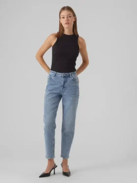 Vmlinda High Rise Mom Fit -farkut