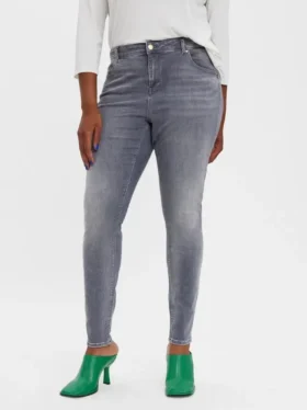 Vmlux Mid Rise Slim Fit -farkut