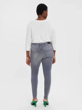 Vmlux Mid Rise Slim Fit -farkut