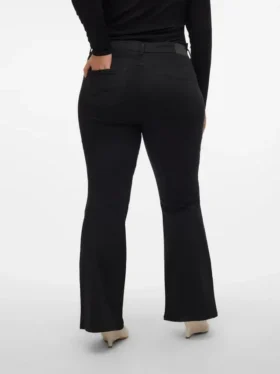 Vmscarlet Mid Rise Flared Fit -farkut