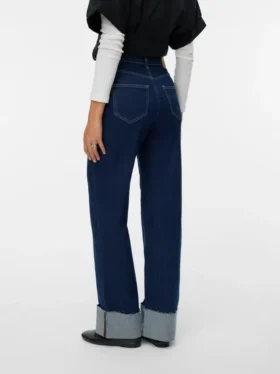 Vmtessa High Rise Wide Fit – lyhennetyt farkut