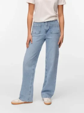 Vmtessa High Rise Wide Leg Fit -farkut