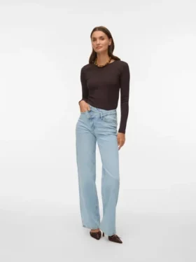 Vmtessa High Rise Wide Leg Fit -farkut