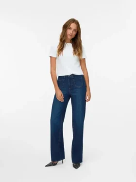 Vmtessa High Rise Wide Leg Fit -farkut