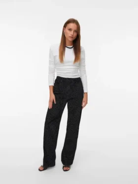 Vmtessa High Rise Wide Leg Fit -farkut