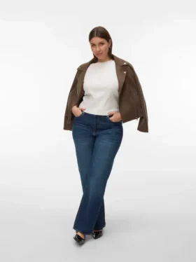 Vmtessa High Rise Wide Leg Fit -farkut