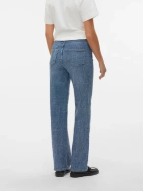 Vmtessa High Rise Wide Leg Fit -farkut