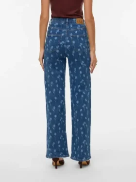 Vmtessa High Rise Wide Leg Fit -farkut