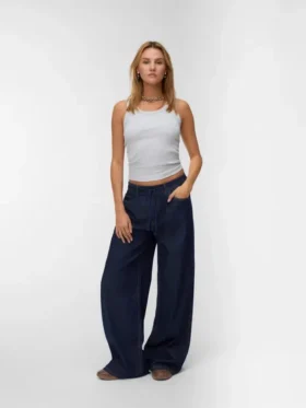 Vmvaleria Mid Rise Wide Leg Fit -farkut