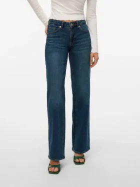 Vmvanessa Low Rise Wide Leg Fit -farkut